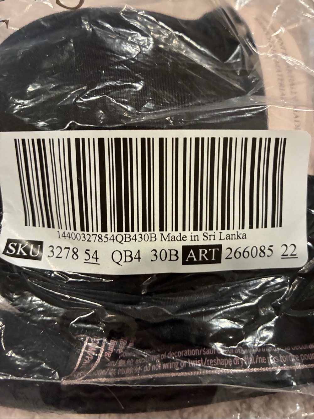 Victoria's Secret Black Very Sexy Push up Bra 30B NEW IN ORIGINAL packaging - Picture 2 of 7